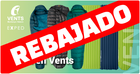 exped hinchables y sacos de dormir rebajados en vents de muntanya