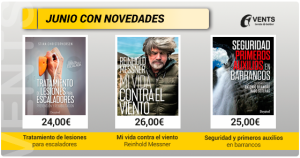 libros escalada y montaña en vents de muntanya libreria desnivel