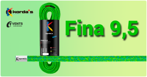 korda's fina 9.5 barranquismo cuerda barranco